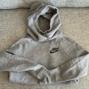 Nike cowl neck hooded sweatshirt